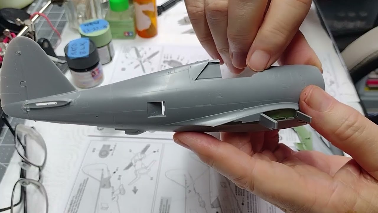 Tamiya 1/48 P 47D Часть 1