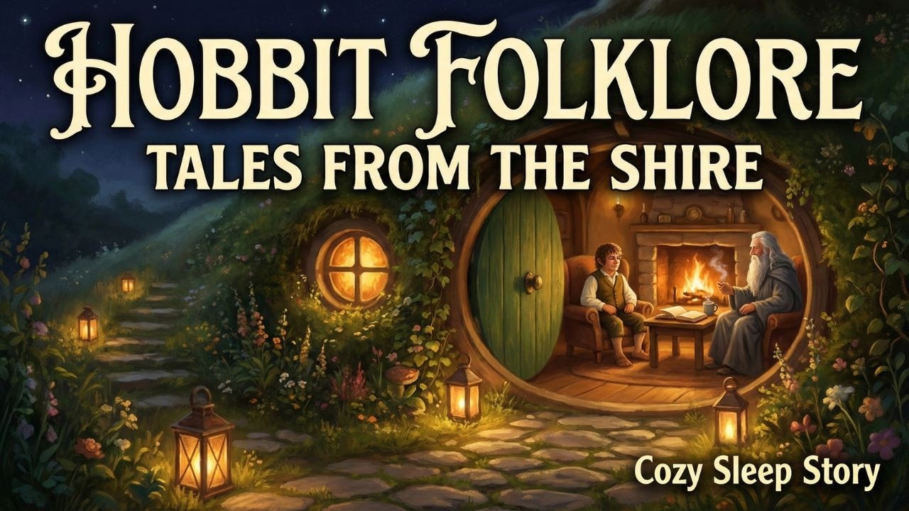 Middle Earth Folklore: Baggins, Hobbits & the Shire | Cozy LOTR Fantasy Bedtime Stories