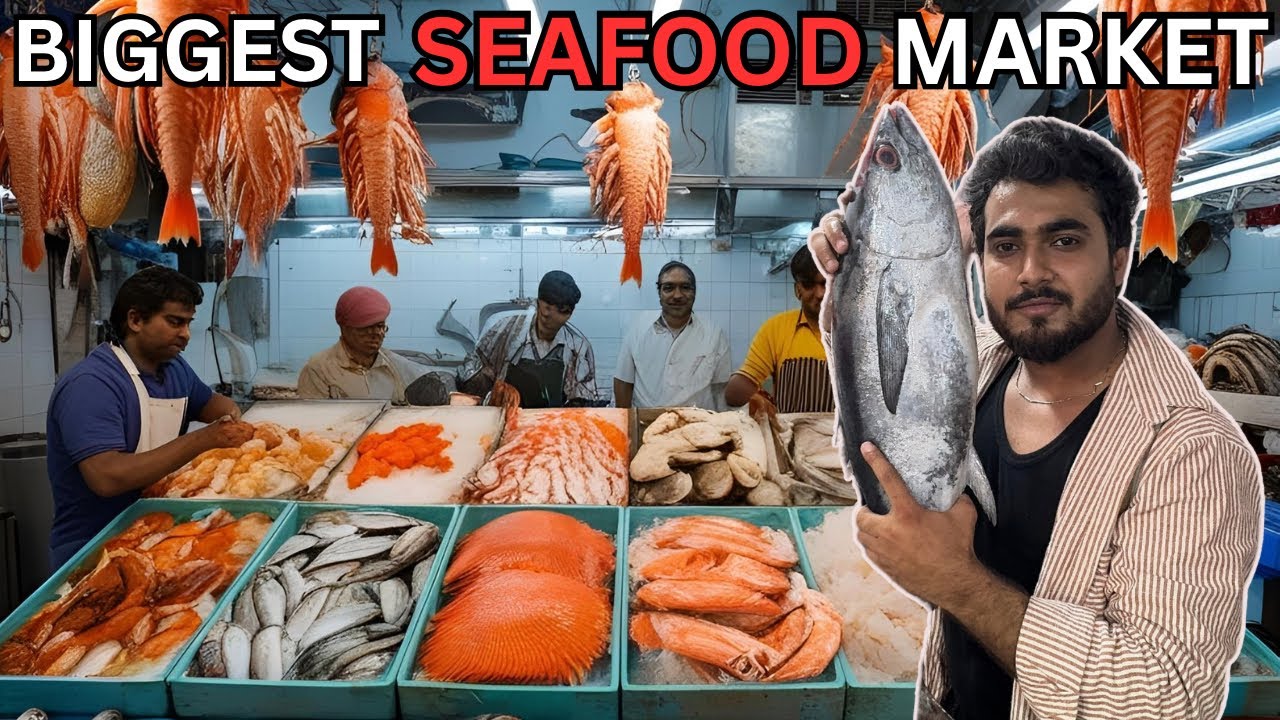 INA Seafood Market | Zinda Fish, Crab | Octopus | TUNA Fish | Prawns |