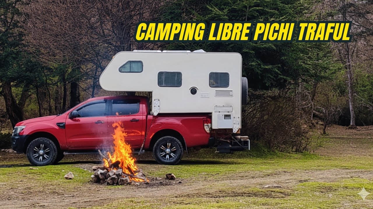 Seguimos Ruta 40 Cerro Chapelco y  7 Lagos 🚐🏔️ |  Camping Libre Pichi Traful | Camper Ford Ranger
