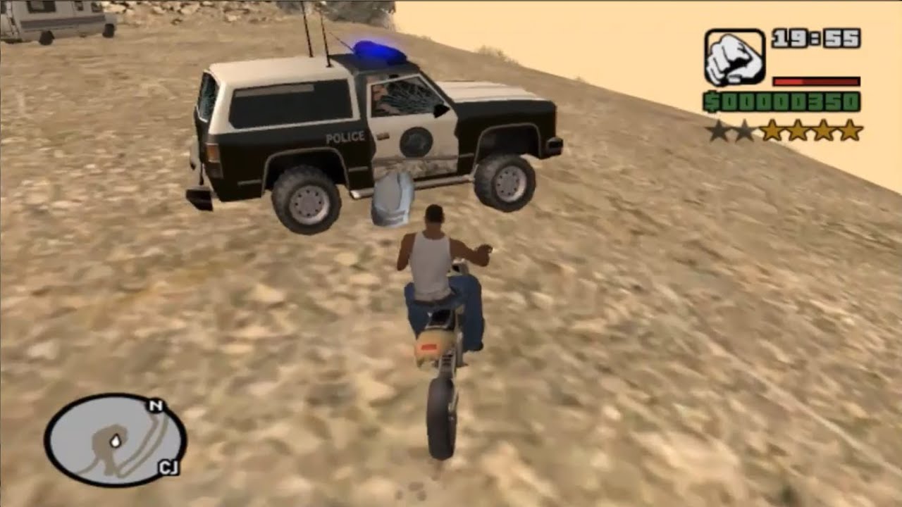 Cómo llegar al Monte Chilliad al principio del juego en GTA San Andreas sin morir en el intento