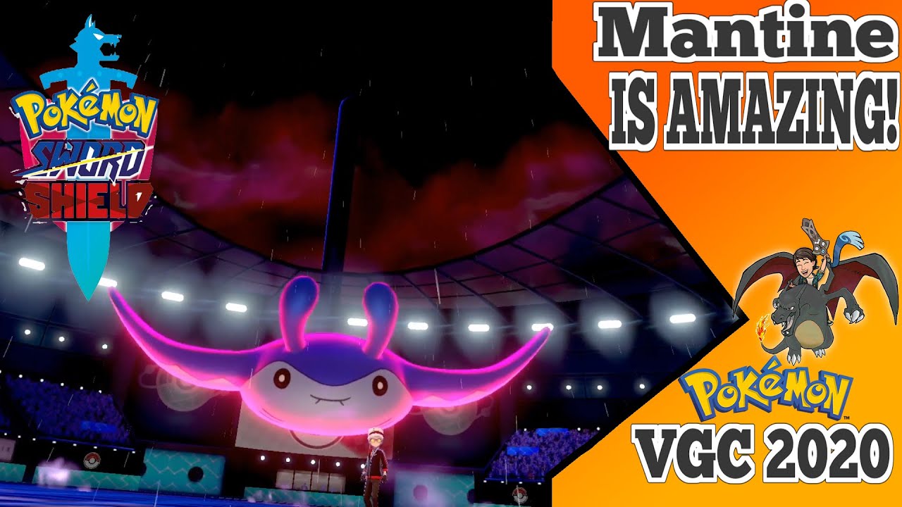 Mantine Is BROKEN!  Pokemon Sword Shield VGC 2020 Ranked Battles Mantine Rain Team!