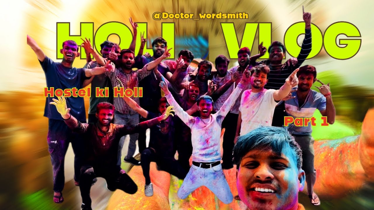 Hostel ki Holi🫟🥳  