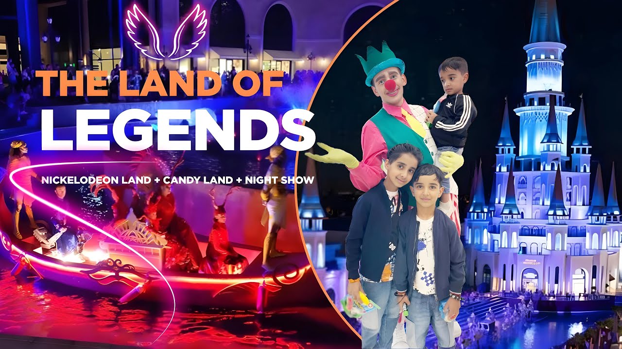 Aahil & Ahad New Family Tour  || The Land of Legends Theme Park 2025, Antalya, Turkey (Türkiye)