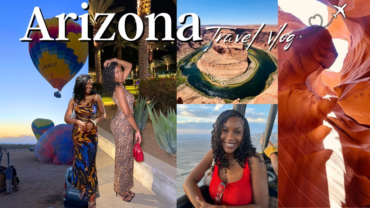 ARIZONA VLOG 2025 | Antelope Canyon + Grand Canyon + Arizona Biltmore + Things to Do + Where to Eat!