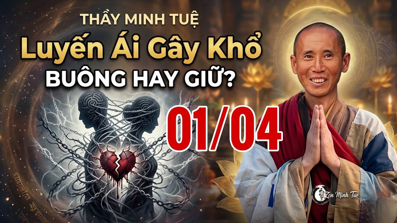 01/04 Thầy Minh Tuệ: Luyến &Aacute;i G&acirc;y Khổ Th&igrave; Phải Bu&ocirc;ng Hay Giữ?