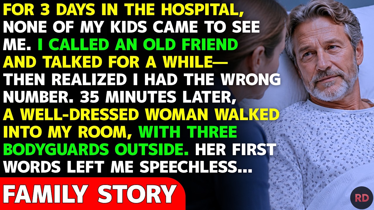 I Called The Wrong Number From My Hospital Bed&mdash;35 Minutes Later, A Woman With 3 Bodyguards Showed Up