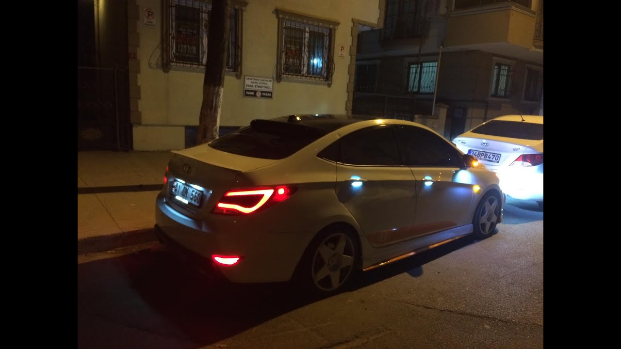 # Hyundai Accent Blue Led Pack vr3