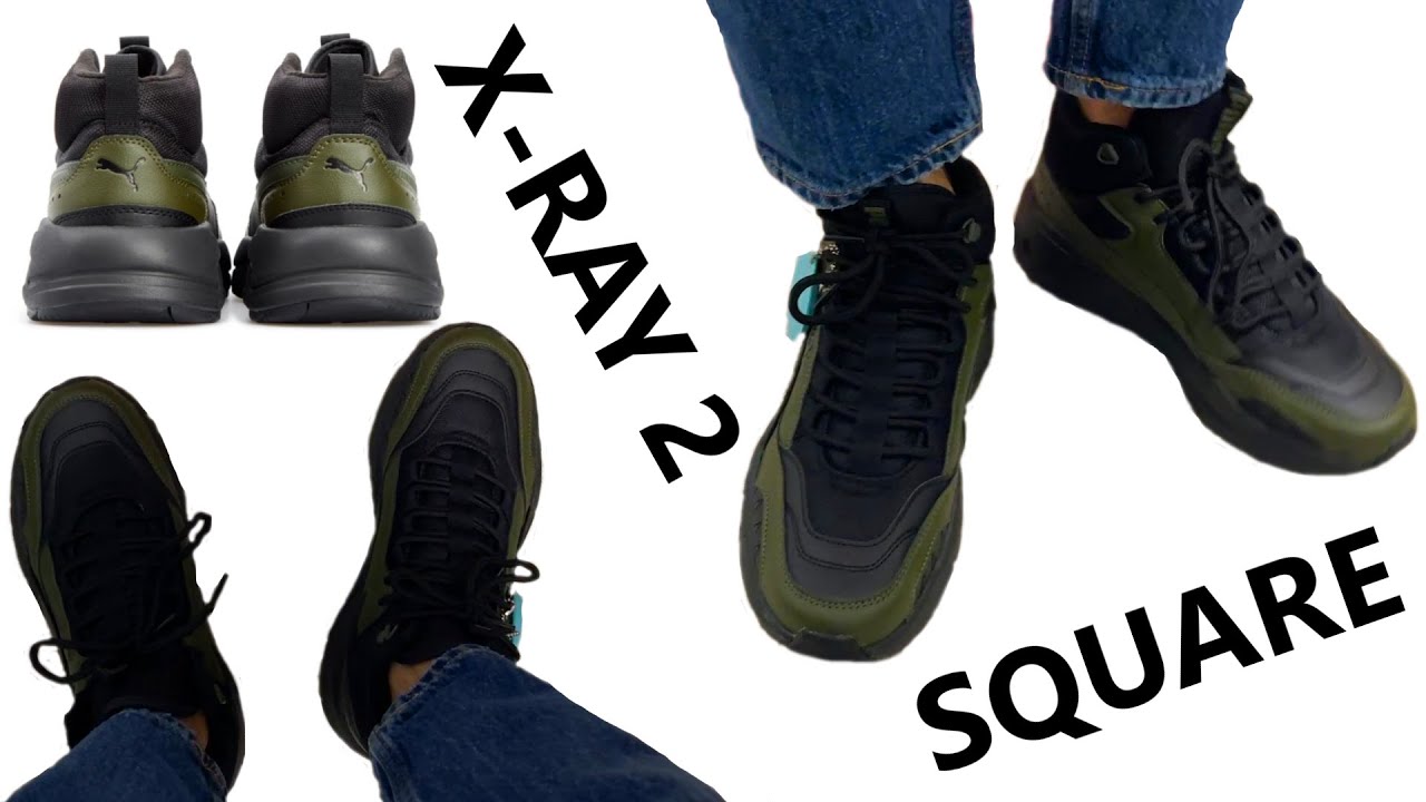 КРОССОВКИ PUMA X-RAY 2 SQUARE MID L WTR, для умеренной зимы