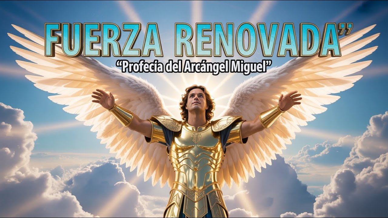 Profecía del Arcángel Miguel | Dios renueva tus fuerzas como las águilas 🕊️🔥