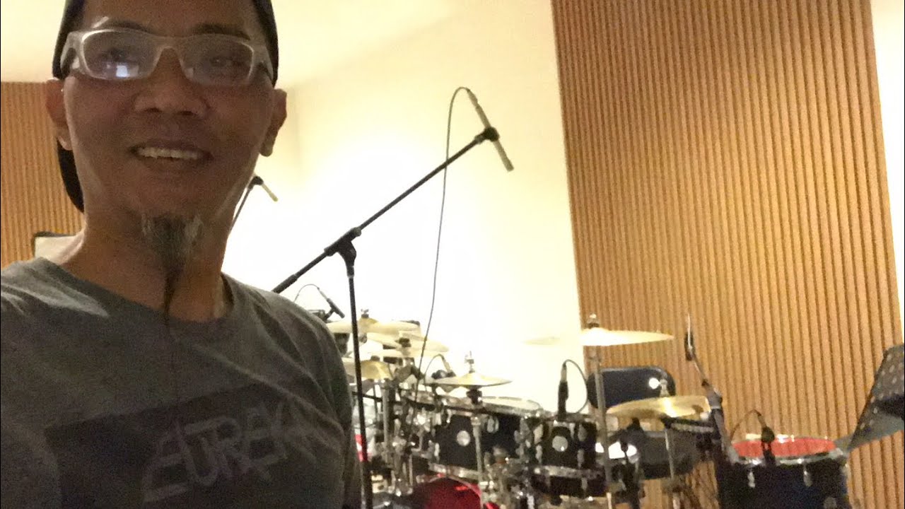 Melawat studio baru jom #UJANGEXISTS DRUM PART