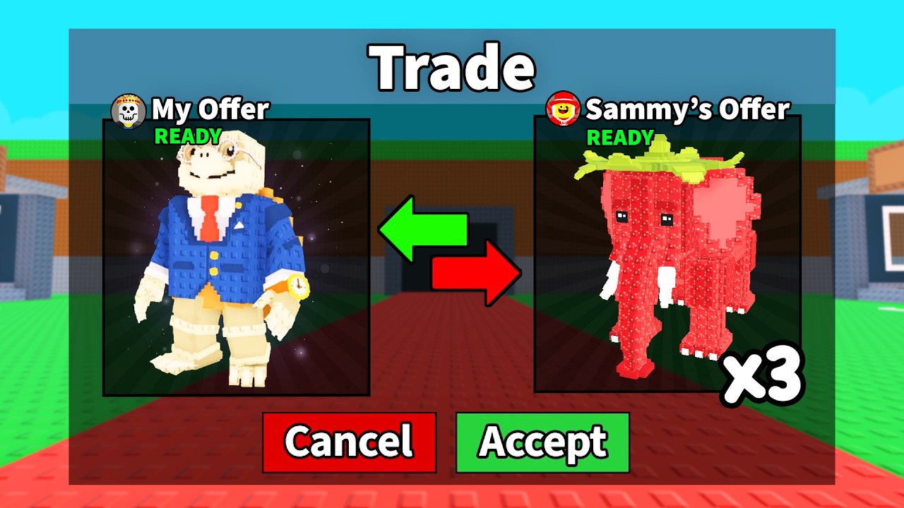 Trading Signore Carapace for 24 HOURS in Steal a Brainrot!