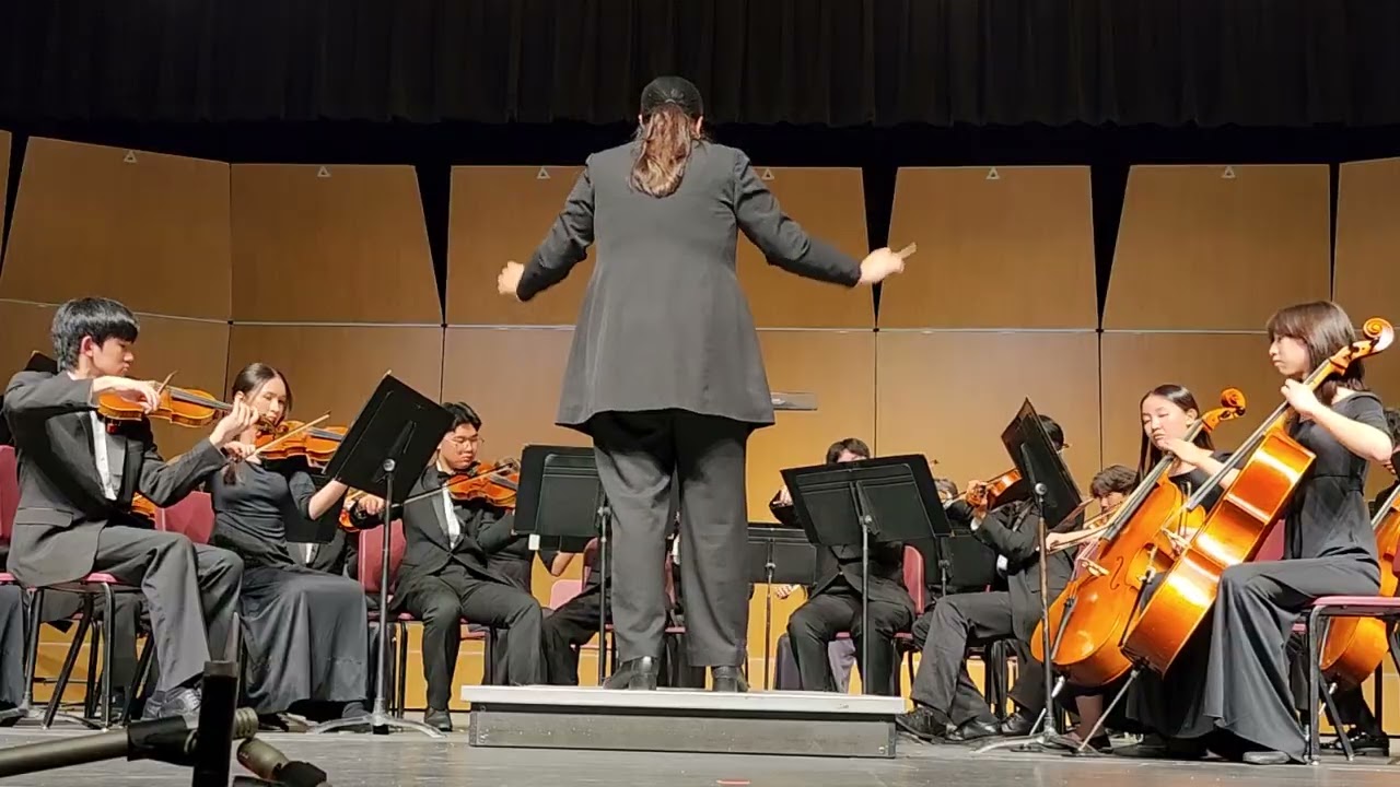 Hamilton High Chamber Orchestra - Black is the Color of My True Love's Hair - Jerry Weseley Harris