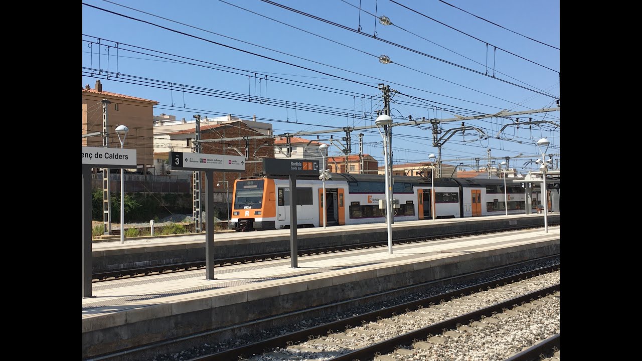 Trenes por Sant Vicenç de Calders