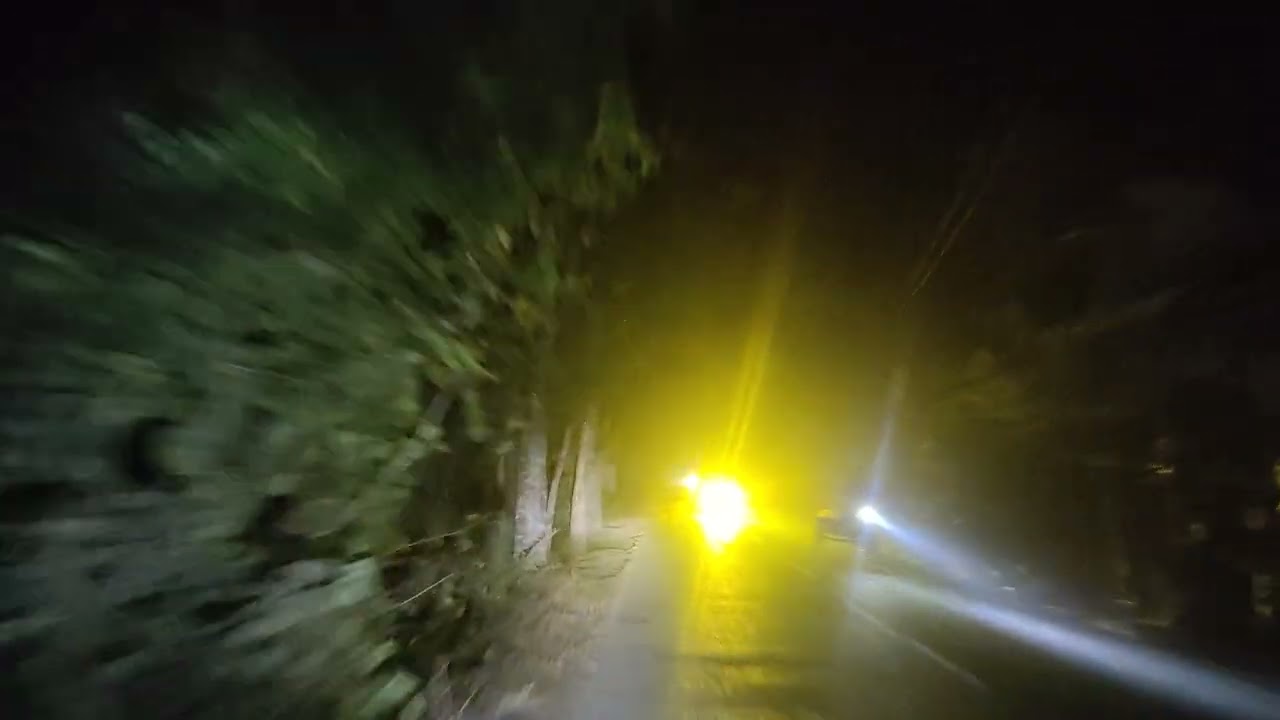 riding a motorcycle at night February 20, 2026