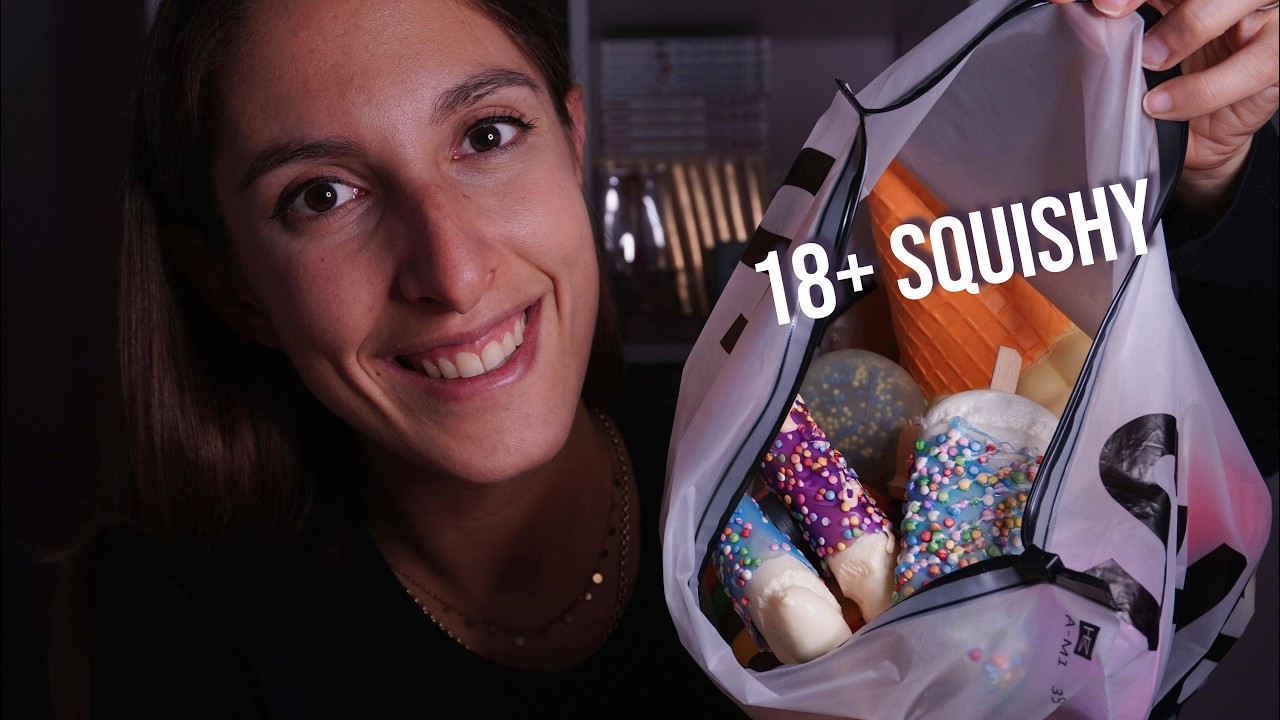 RILASSATI CON LA MIA COLLEZIONE DI SQUISHY 😍 ASMR ita