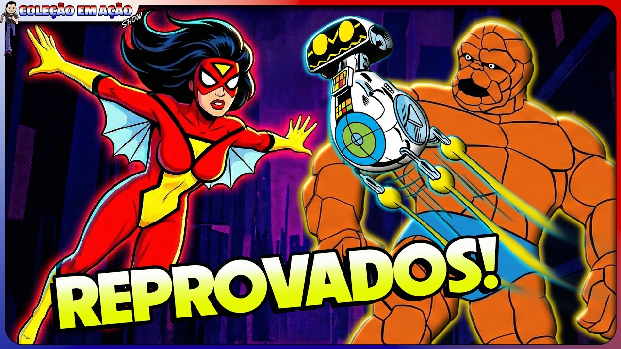 A Marvel NÃO quer que você se lembre desses Desenhos…