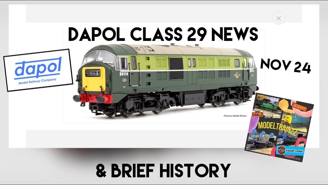 DAPOL Class 29 News & Brief History of Class
