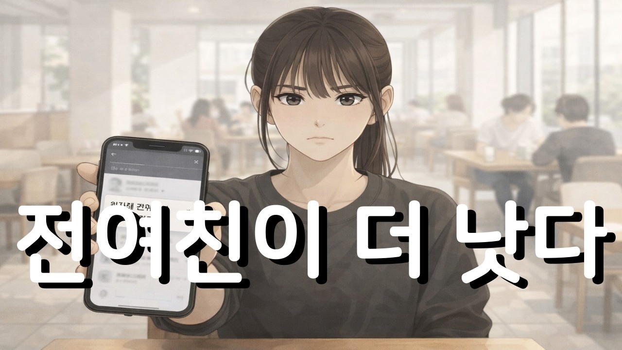 전여친이 복학한 날, 단톡방에서 “전여친이 더 낫다”는 말을 들었습니다 (feat  사랑과 통제의 경계)