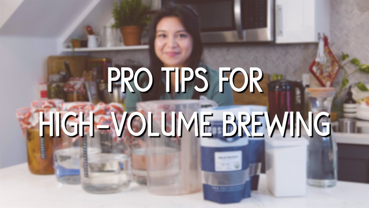 Kombucha Brewing Pro-Tips: Upgrading Materials for High-Volume Homebrewing