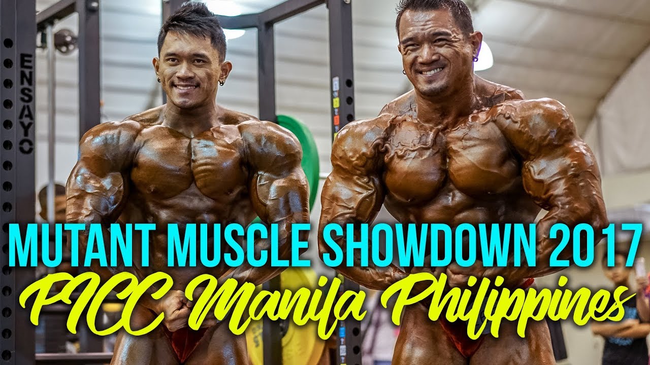 MUTANT Muscle Showdown 2017 / PICC, Manila, Philippines