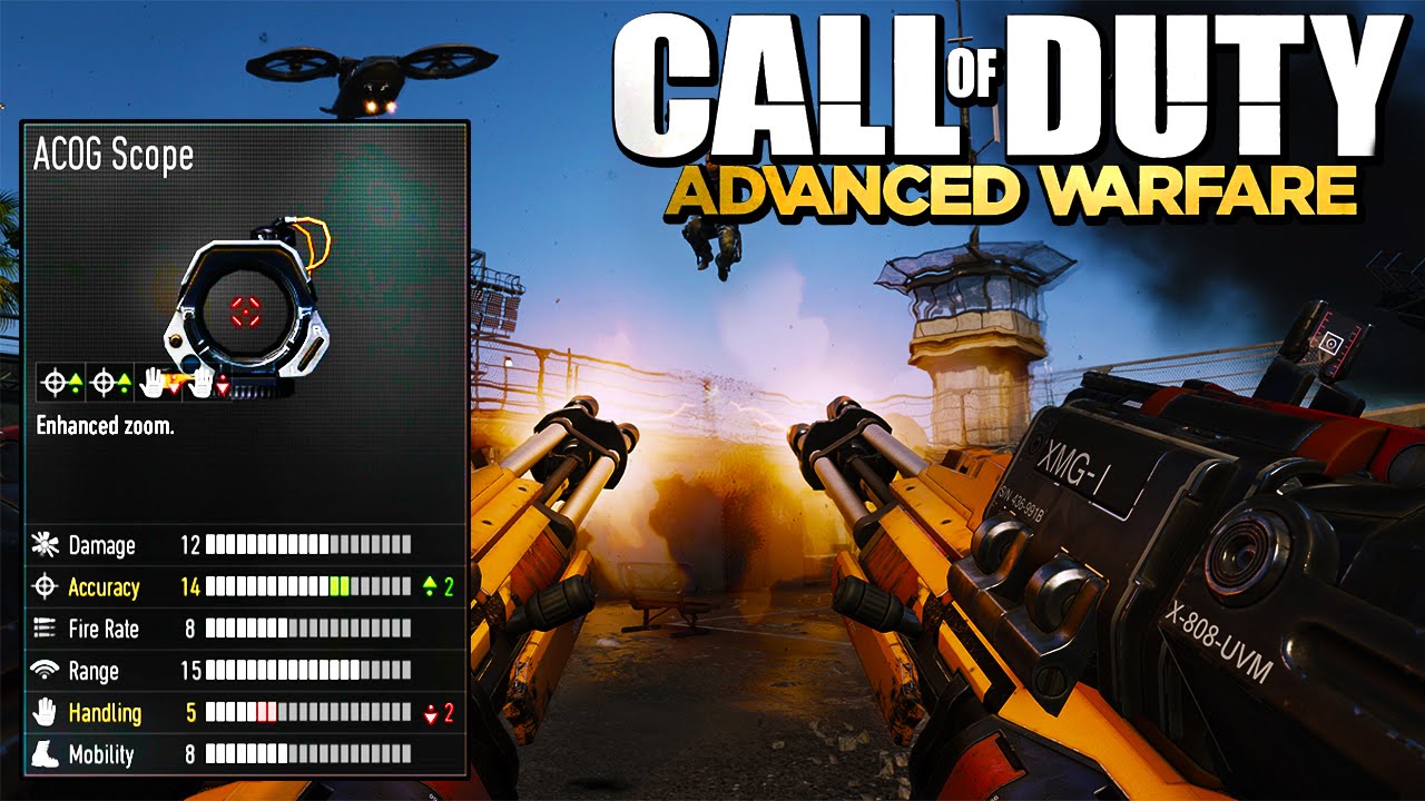 Список оружейных модулей Advanced Warfare — трекер, тепловизор и многое другое! Многопользователь...