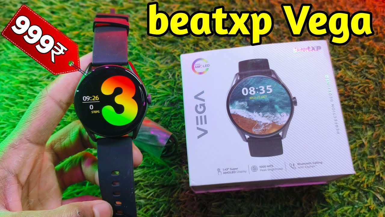 Beatxp vega 1.43 amoled Display | Beatxp vega smart watch Unboxing & review | how to connect phone |