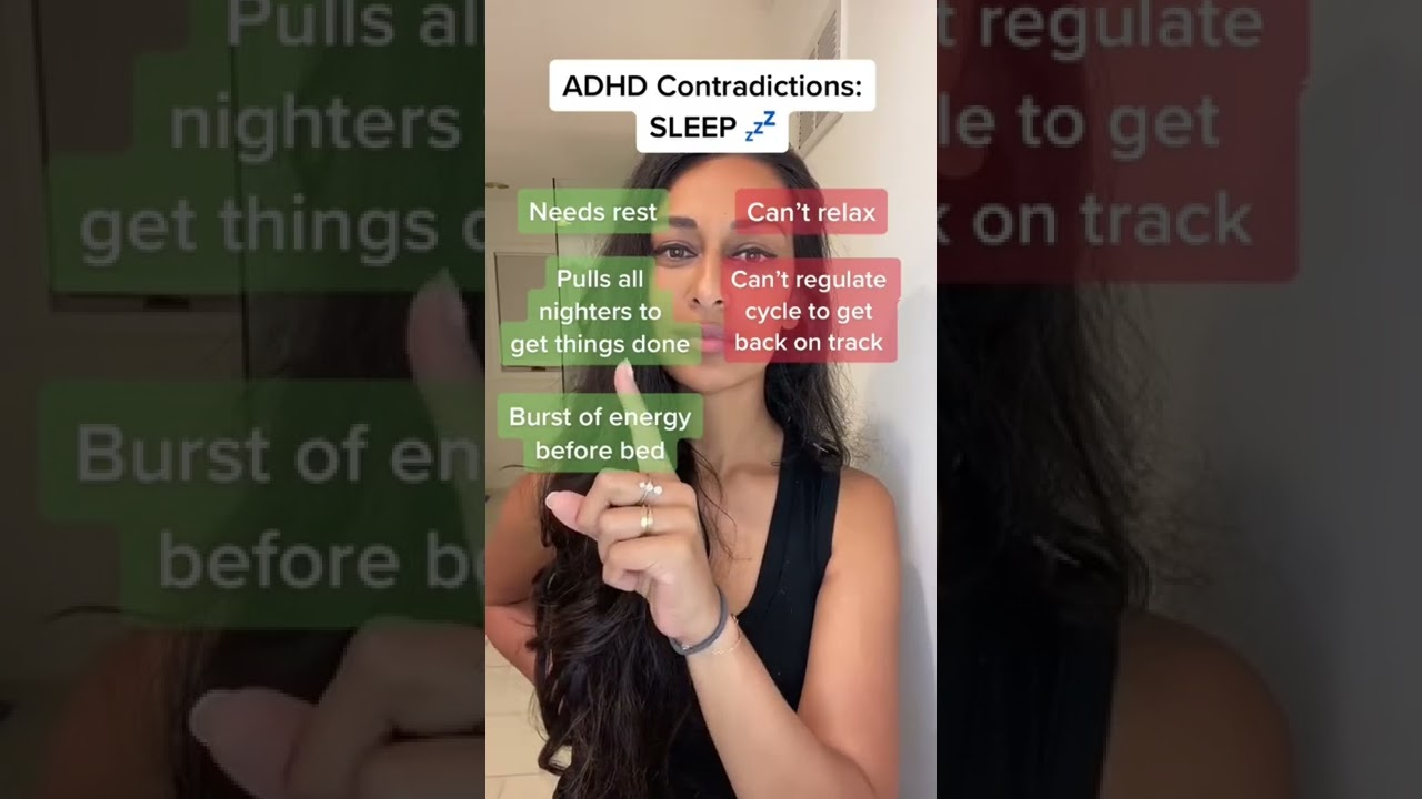 Do you have ADHD and sleep problems?? #Drsasha #adhd #shorts