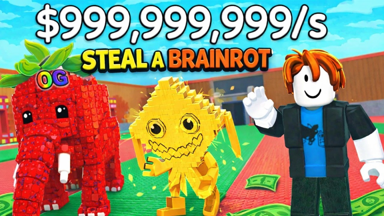 CAN I STOLE ANY UNIQUE BRAINROT IN STEAL A BRAINROT