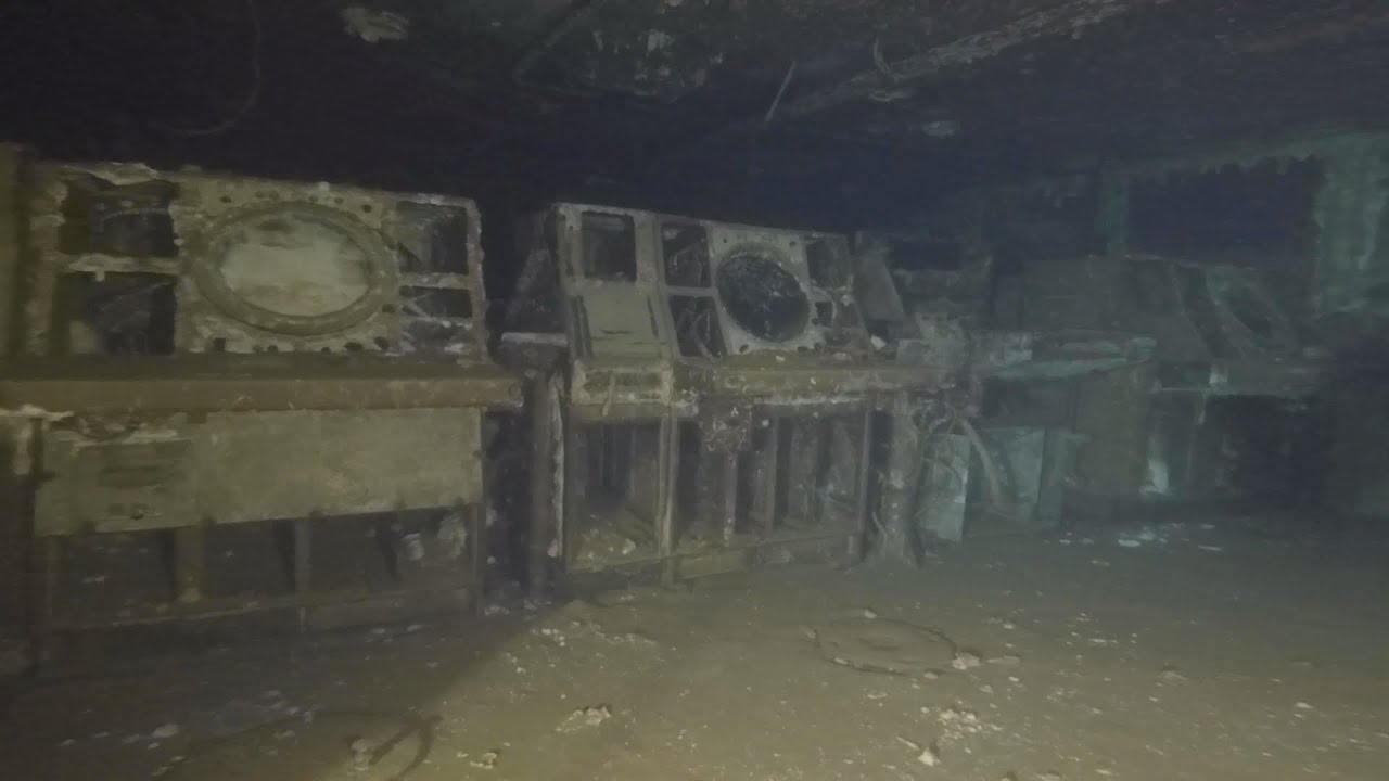 USS Oriskany--Visiting the Escalator, CIC, Props, and the Island.