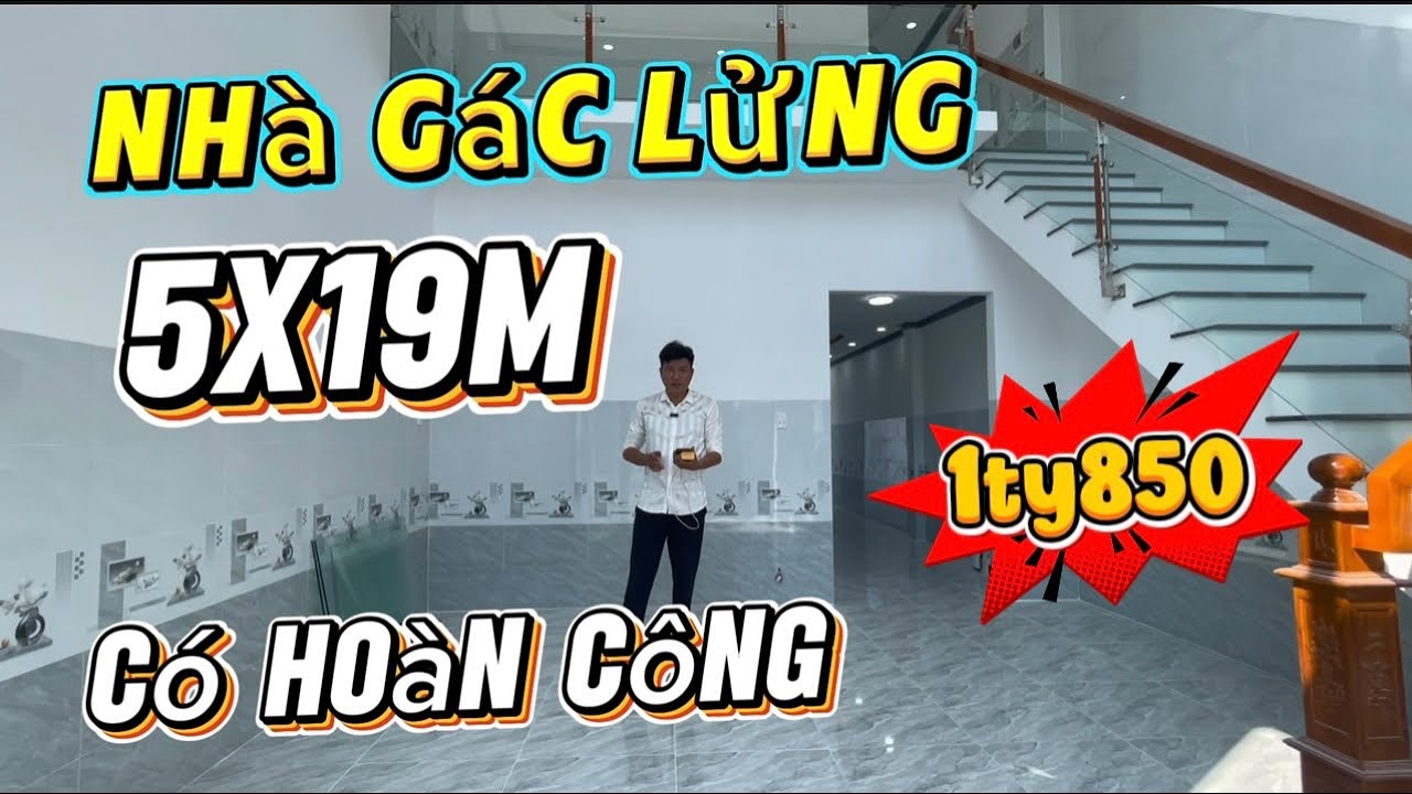NHÀ GÁC LỬNG 5x19m có hoàn công/ anh chị đang kiếm nhà vùng ven Alo e bảo ạ 
