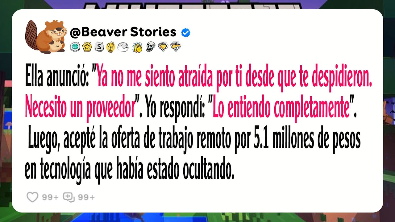 Ella anunció: 