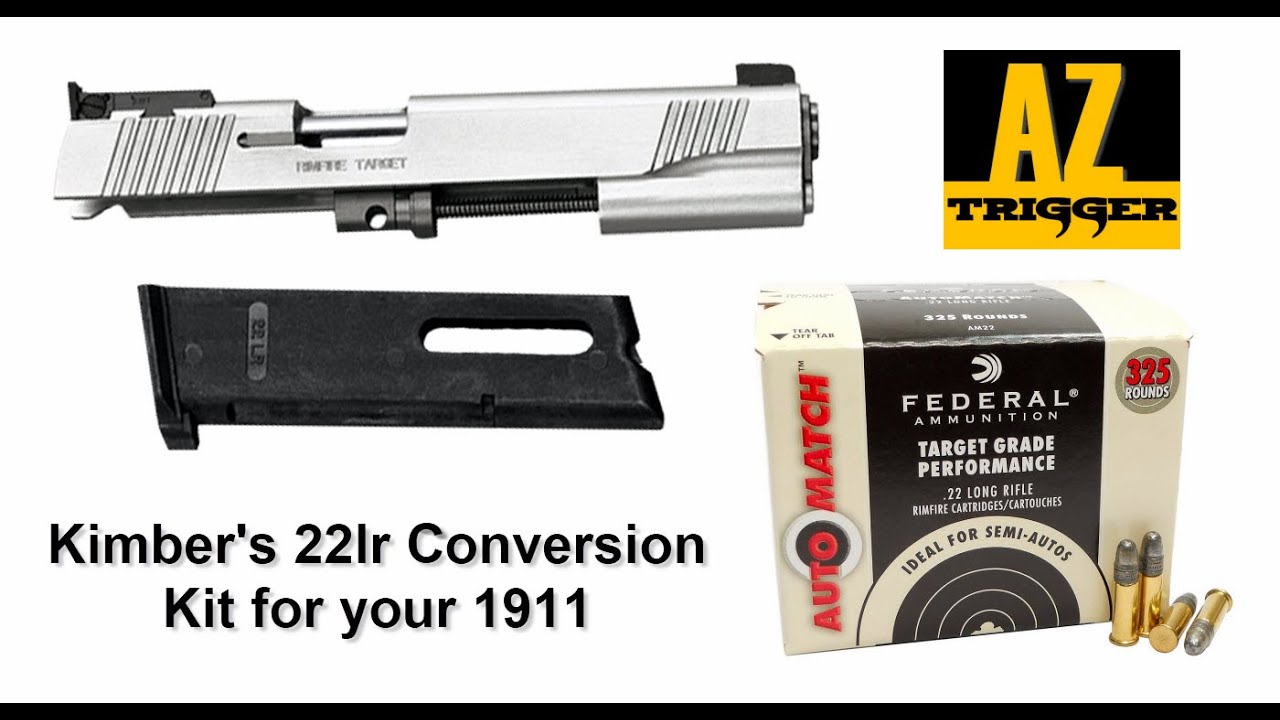 Обзор и точность комплекта для переоборудования Kimber 22