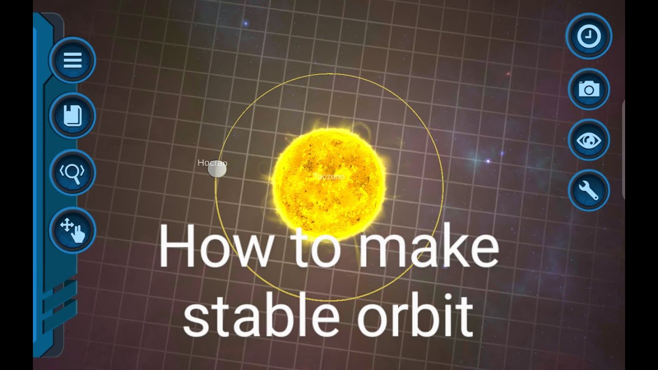How to make stable orbit in my pocket galaxy and important announcement