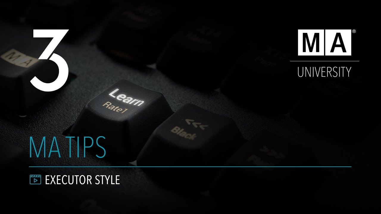 grandMA3 | MA Tips [EN] | Executor Style