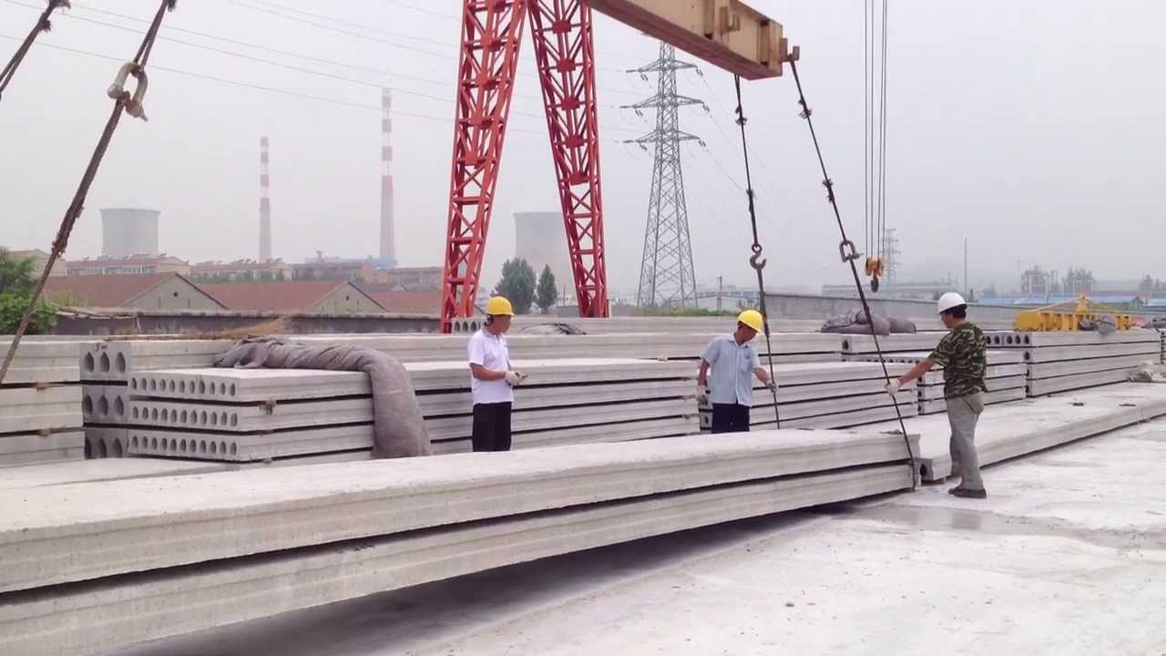 Video on Lifting of Hollow Core Slabs