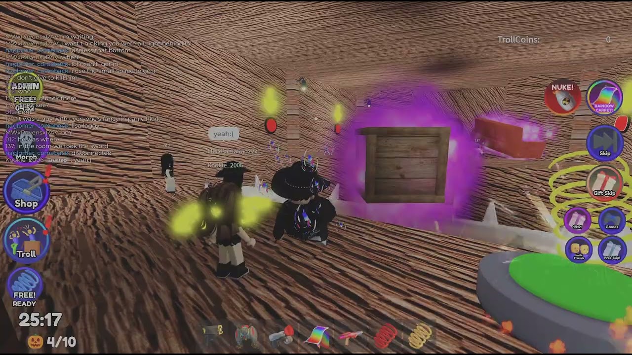 Scary scream escape