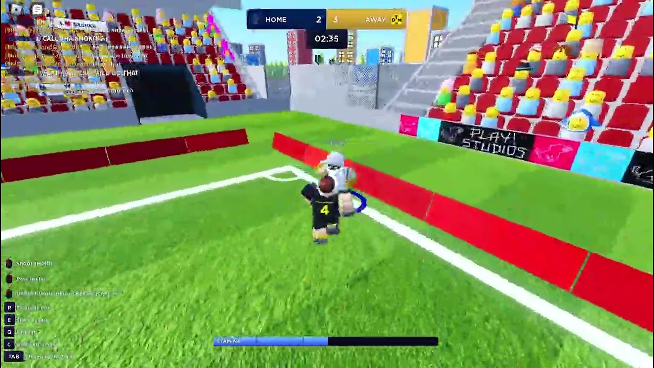 ROBLOX(playing super league soccer)
