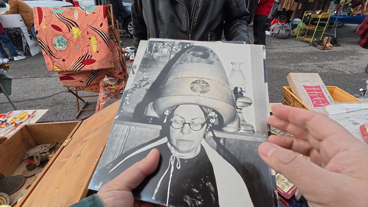 The Odd, The Bizarre, The Unusual Selling at the Flea Market