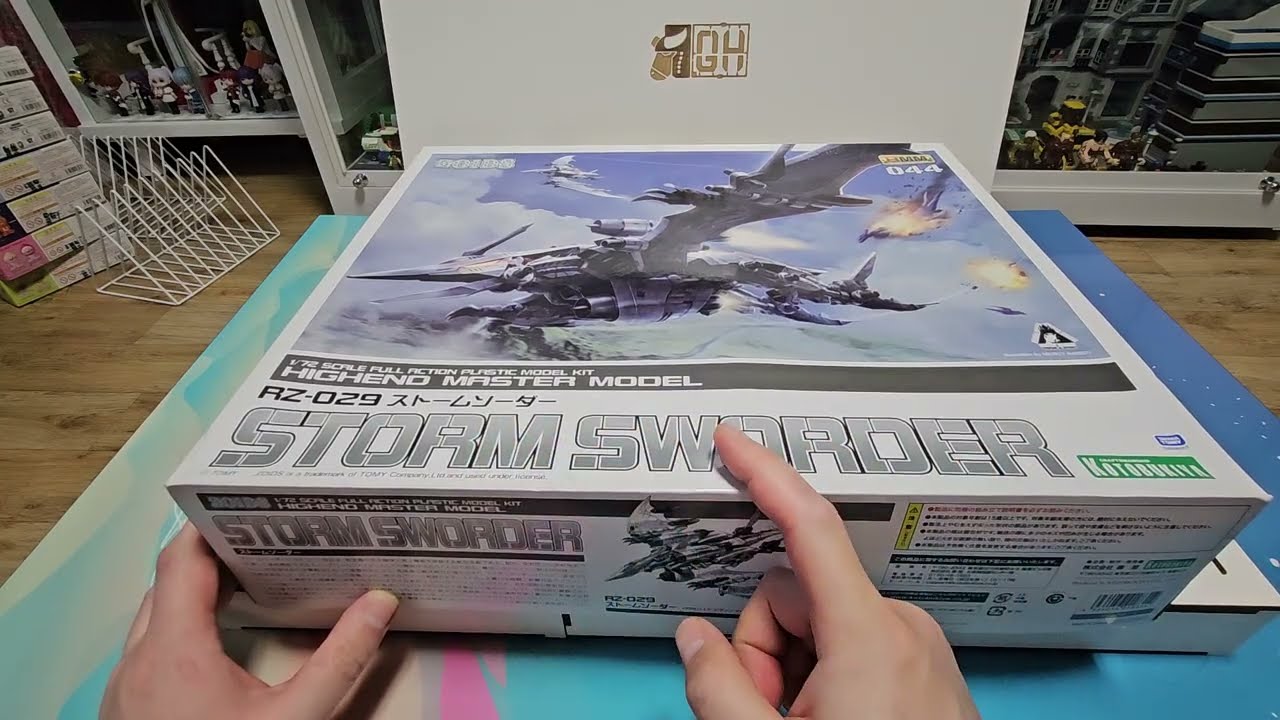 코토부키야 hmm 조이드 스톰소더 조립전 소개 kotobukiya hmm zoids 044 storm sworder