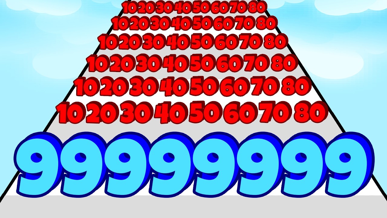 ЭВОЛЮЦИЯ ЧИСЕЛ до 999,999,999! МАКСИМАЛЬНЫЙ УРОВЕНЬ в Number Master!