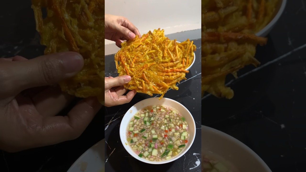 CRISPY VEGETABLE OKOY #teamchefchris #food #cooking #foodie