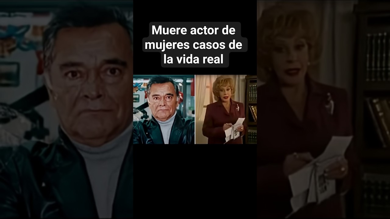 Muere actor de @mujercasosdelavidareal Leopoldo Salazar 