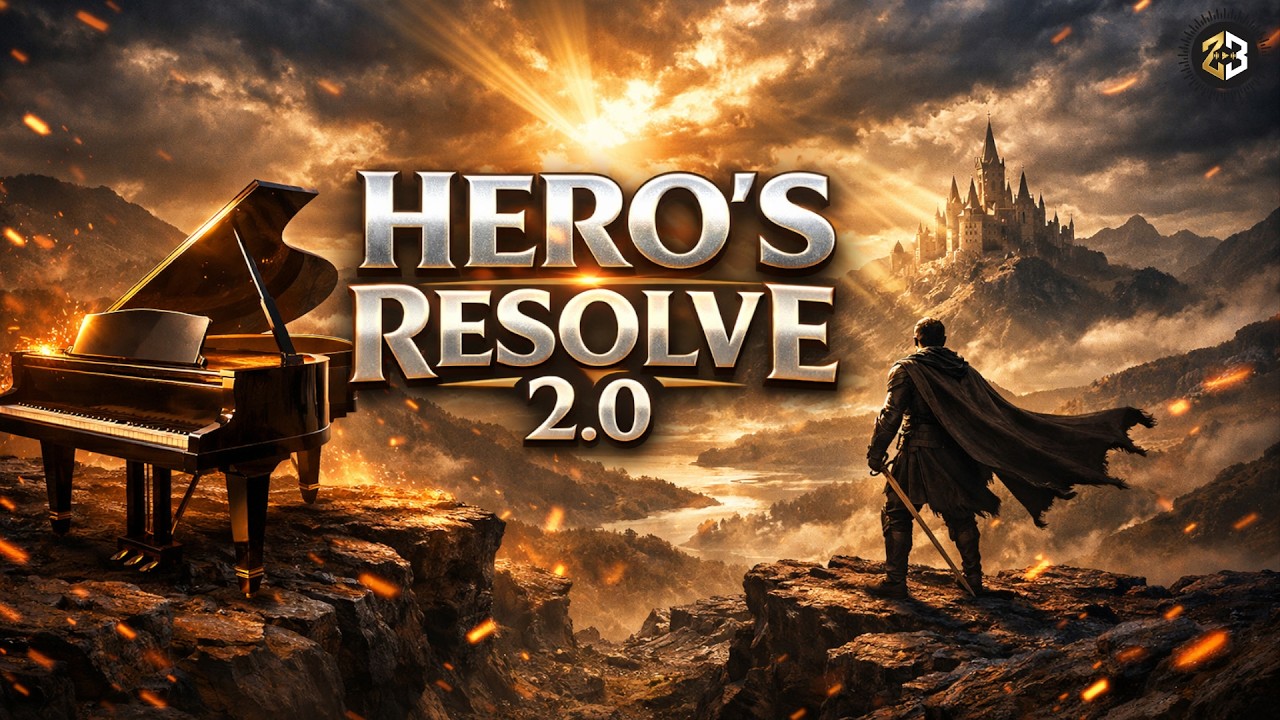 HERO’S RESOLVE 2.0 ⚔️ Powerful Epic Piano Music | Cinematic Inspirational Instrumental