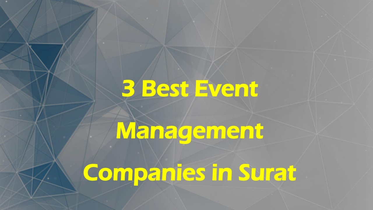 3 Best Event management companies in Surat, Gujarat 2025 | Event organizers
