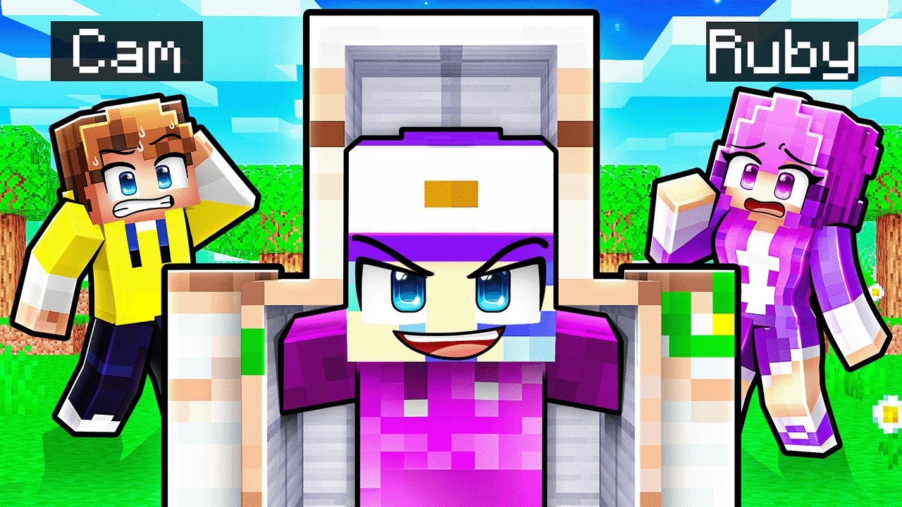 Trolling My Friends by Hiding Inside of Mobs (Minecraft)