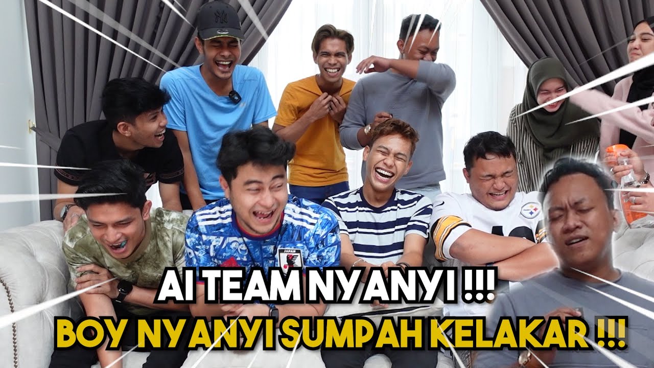 MENYANYI LAGU VIRAL '' NIRMALA'' !!! BOY NYANYI SUMPAH KELAKAR