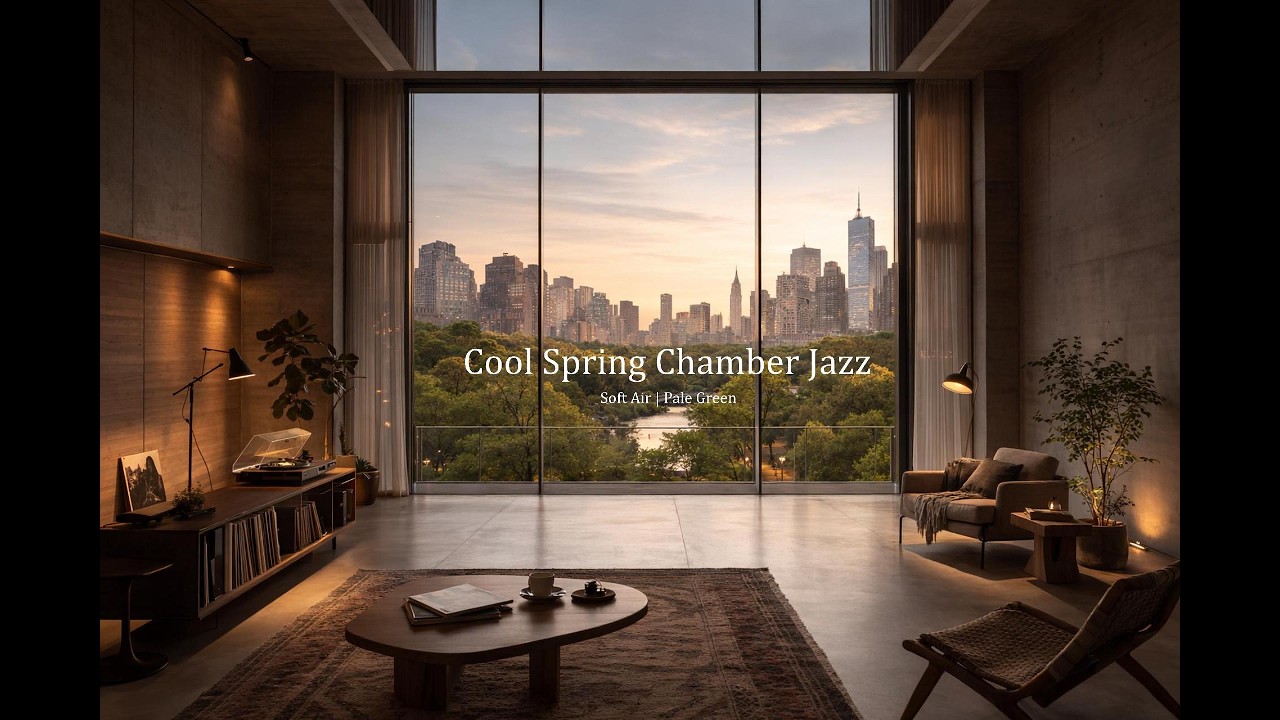 Playlist | 봄을 기다리는 숲, 차가운 아침 공기 모던한 공간에서 듣는 챔버 재즈 Fresh Leaves, City Air Chamber Jazz