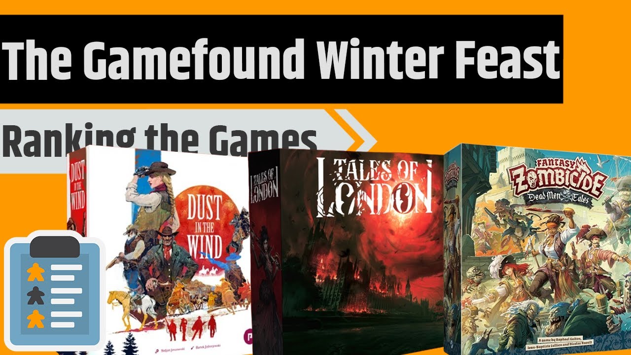 Ranking the Games in the Gamefound Winter Feast
