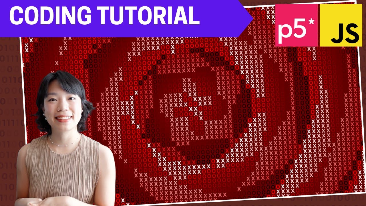 p5.js Coding Tutorial | Rose-shaped Spiral 🌹
